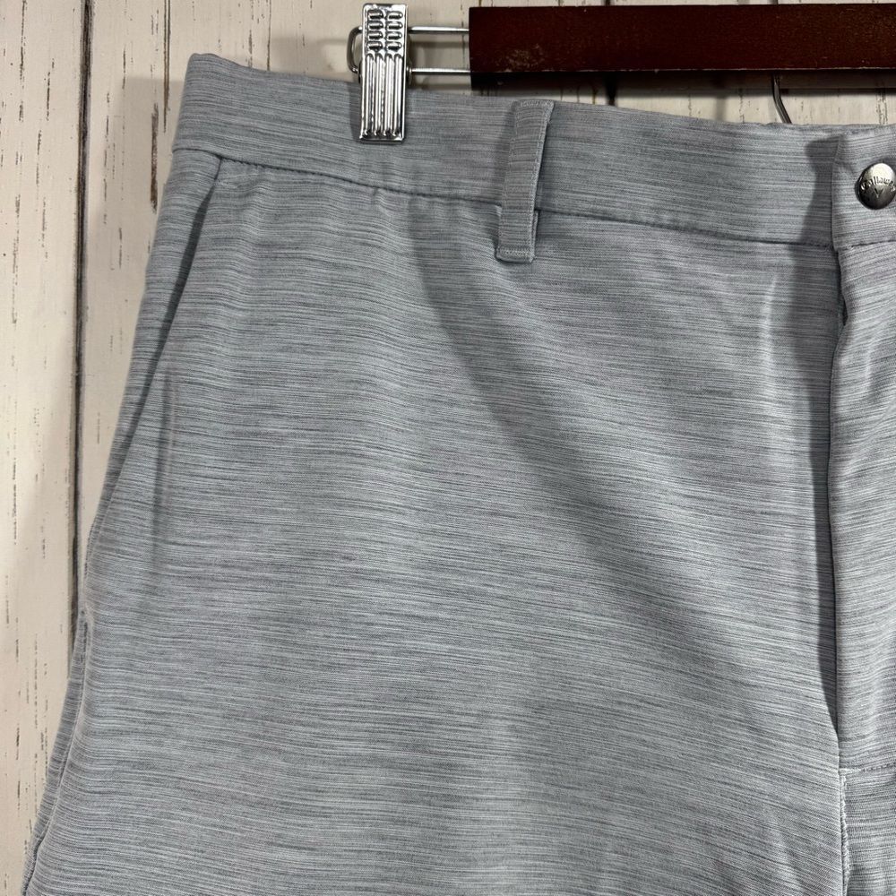 Callaway Heather Gray Golf Shorts Men’s Size 38 Performance Stretch Outdoor - Picture 2 of 12